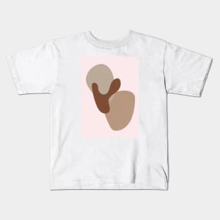 Modern Gallery Wall Decor, Minimal, Scandinavian Abstract, Geometric, Botanical Kids T-Shirt